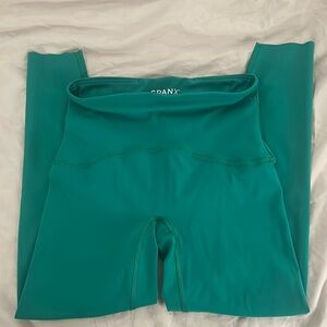 Green SPANX leggings (like new)